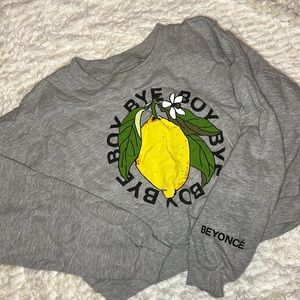 LEMONADE TOUR Beyoncé BOY BYE Crop